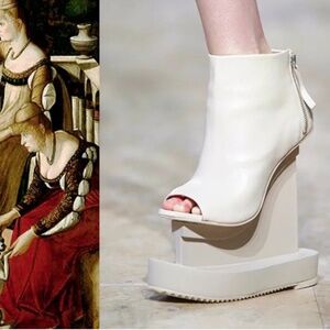 Iris van Herpen Chopines  RUNWAY PLATFORM BOOTIES